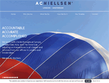 Tablet Screenshot of ac-niellsen.com